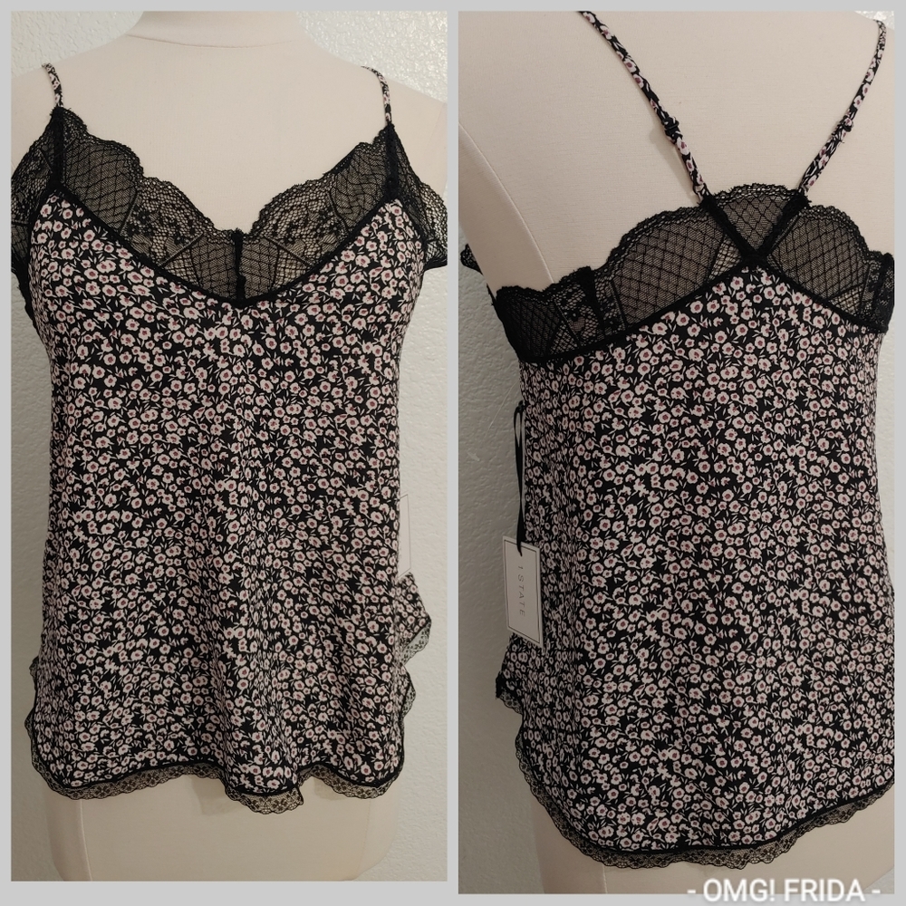 1.STATE Racerback Cami - Picture 2 of 4